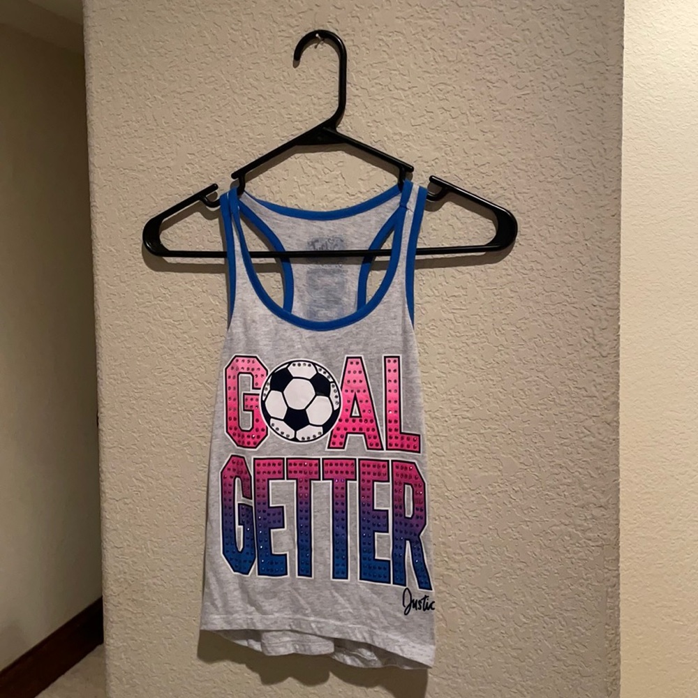 Justice Soccer Tank Top